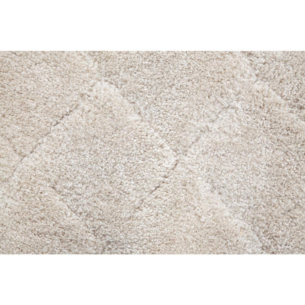 Denali Bijou Cream Polypropylene Tufted Area Rug, 5'3" x 7'6"
