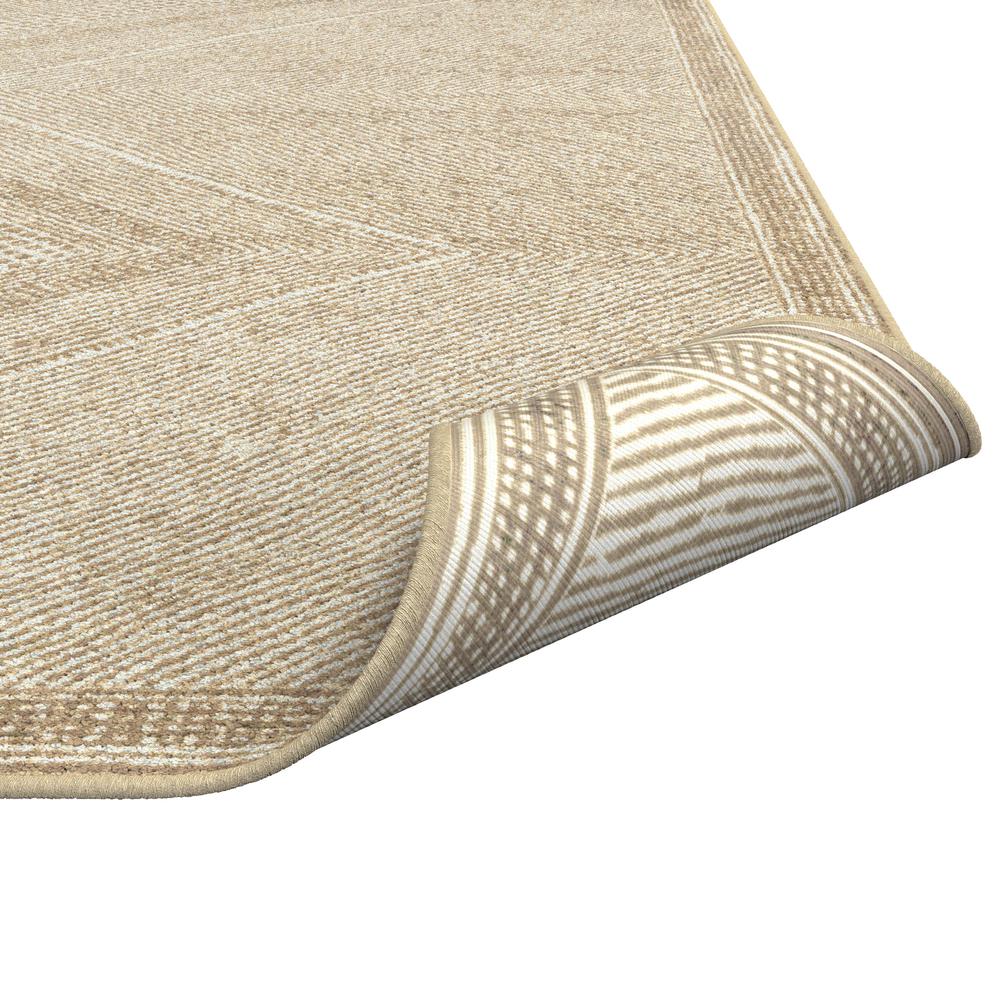 Sonoma Benzara Beige and White Viscose Area Rug, 7'10" x 10'9"