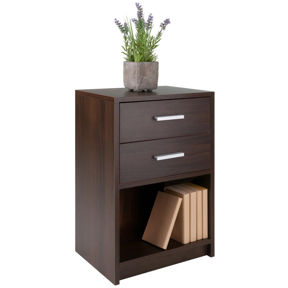 Molina Accent Table Cocoa Finish