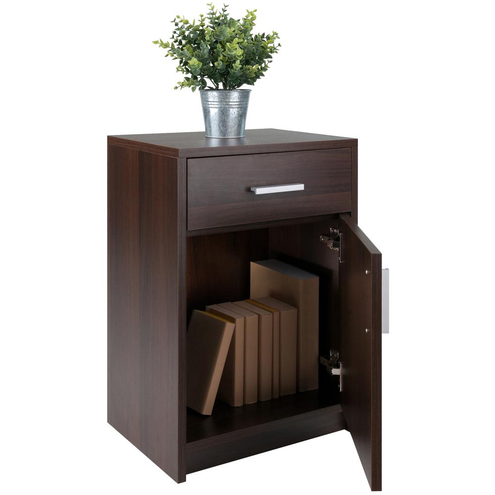 Astra Accent Table Cocoa Finish