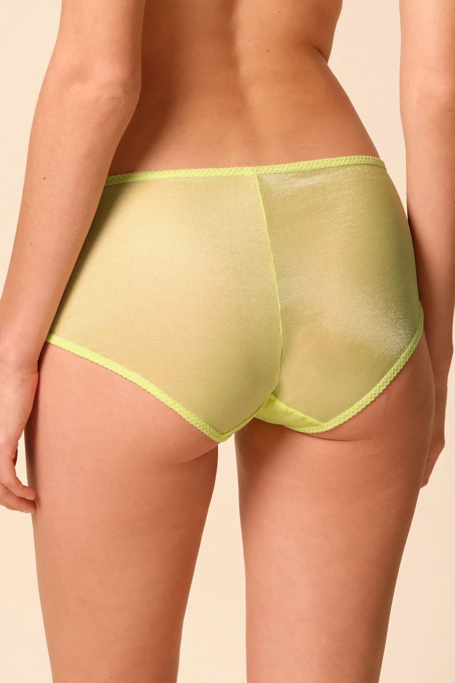 Sheer See Through Shorts Panty Elegant Fit