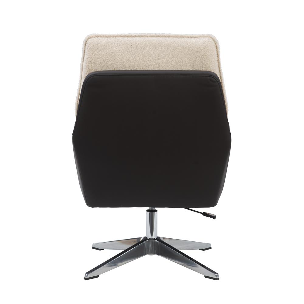 Marion Swivel Chair Brown Natural