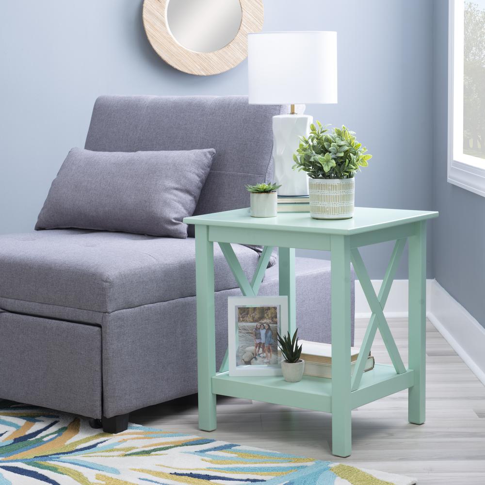 Davis Mint Green End Table