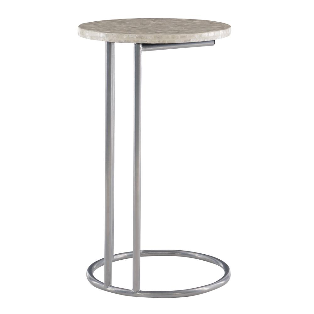 Primina Capiz Mosaic  Accent C Table