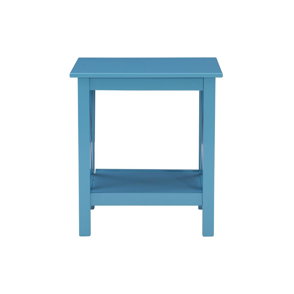 Davis Teal End Table