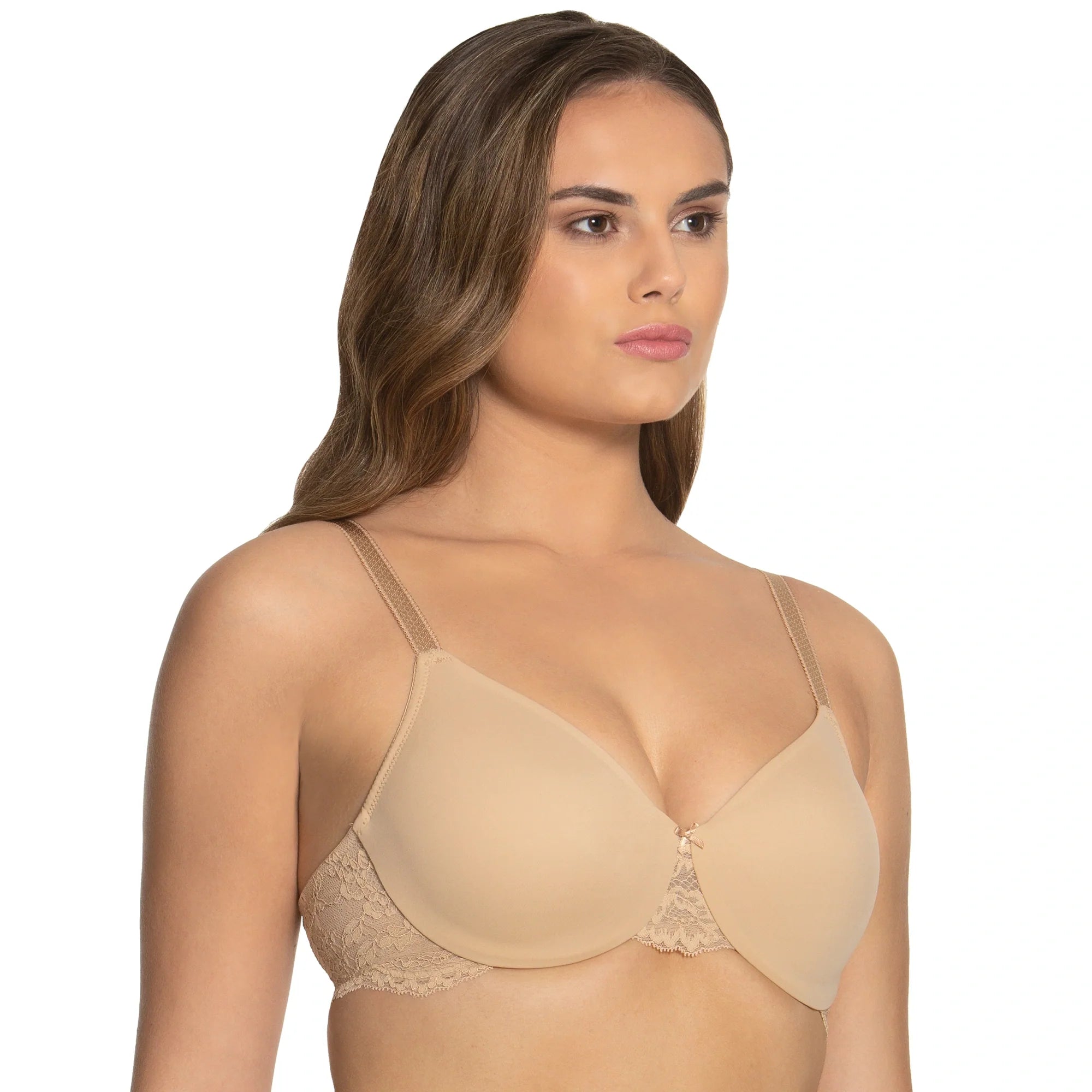 Everyday Hidden Underwire Seamless Lace Minimizer Bra
