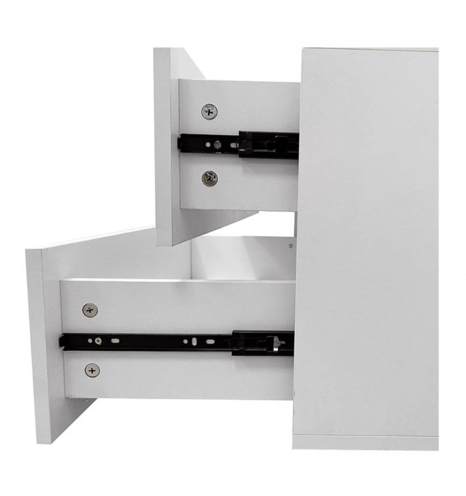 71H Closet Organizer System, Wood Closet System with Drawers, Walk in Closet Organizers and Storage with Hanging Rod, DIY Wardrobe Closet with Shelves for Bedroom (87.5W x 16D x 71H)