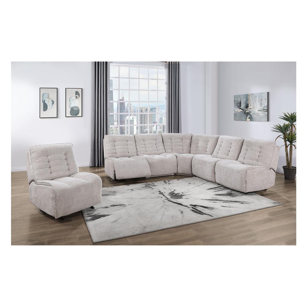 Build It Your Way U6066 Cream Stationary Chair
