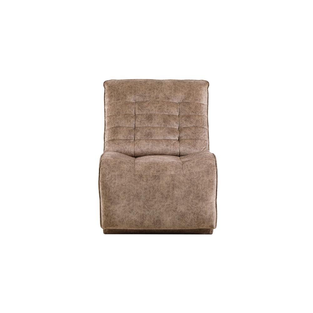 Build It Your Way U6066 Domino Smoke Armless Glider Chair