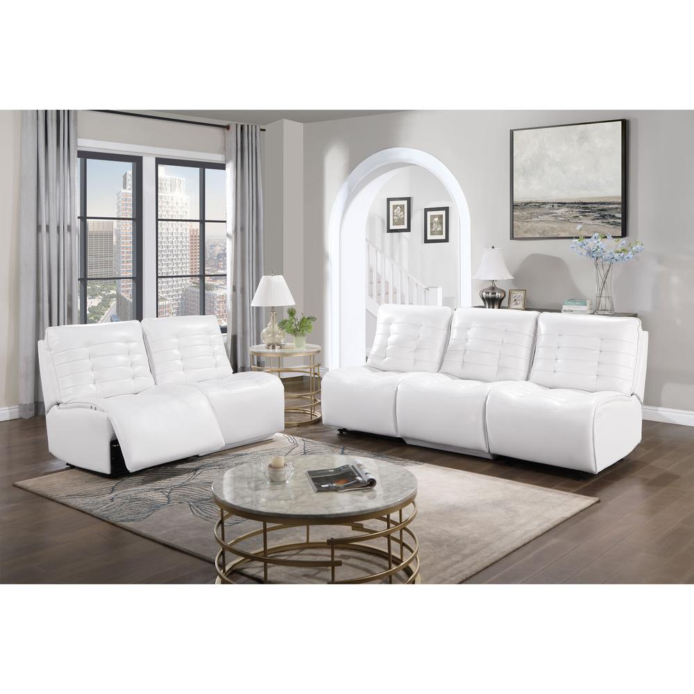 Build It Your Way U6066 Blanche White Stationary Chair