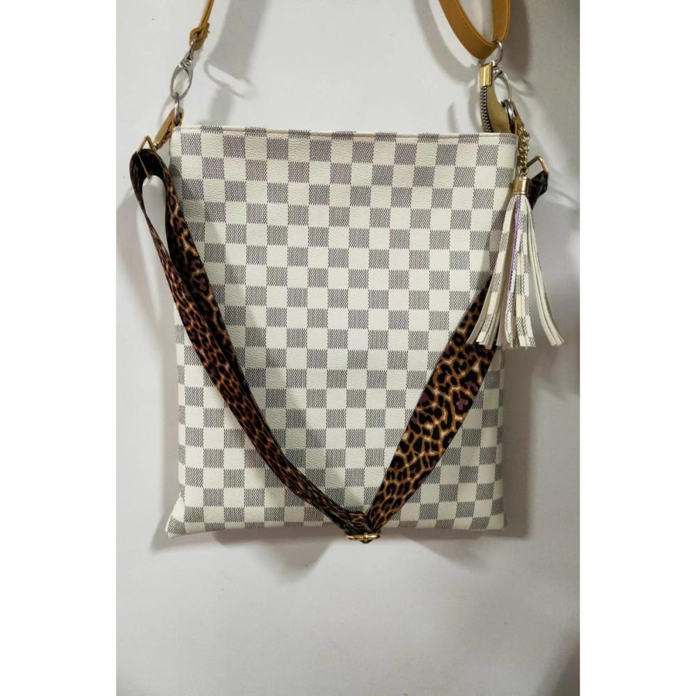 Adored PU Leather Shoulder Bag with Tassel