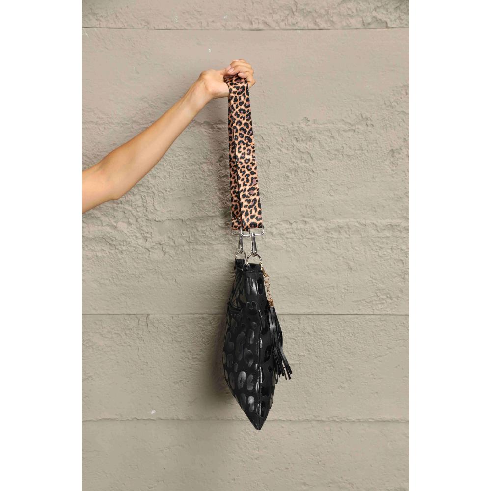 Adored PU Leather Shoulder Bag with Tassel