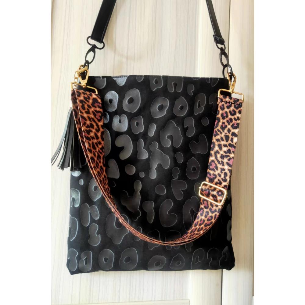 Adored PU Leather Shoulder Bag with Tassel