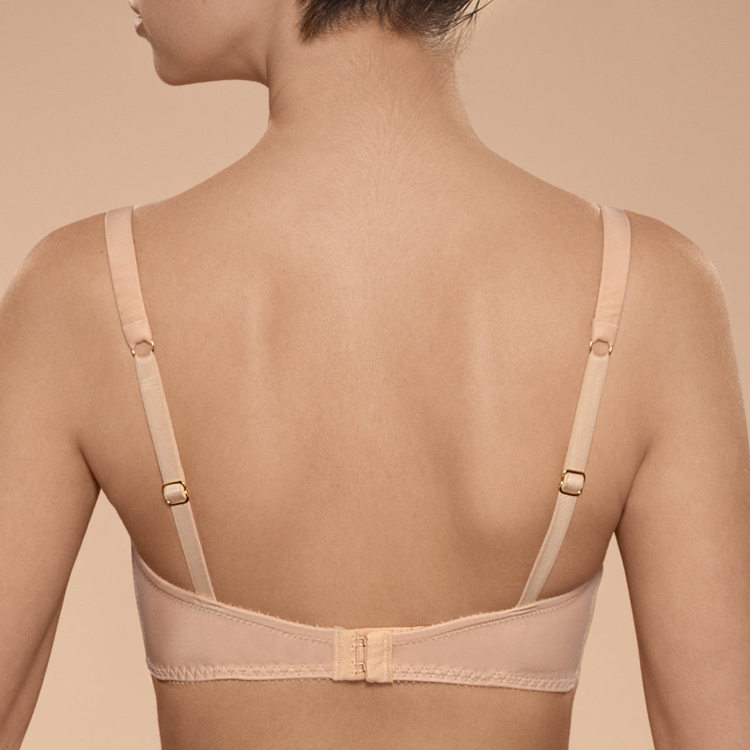 Breathable Sheer Mesh Demi Bra