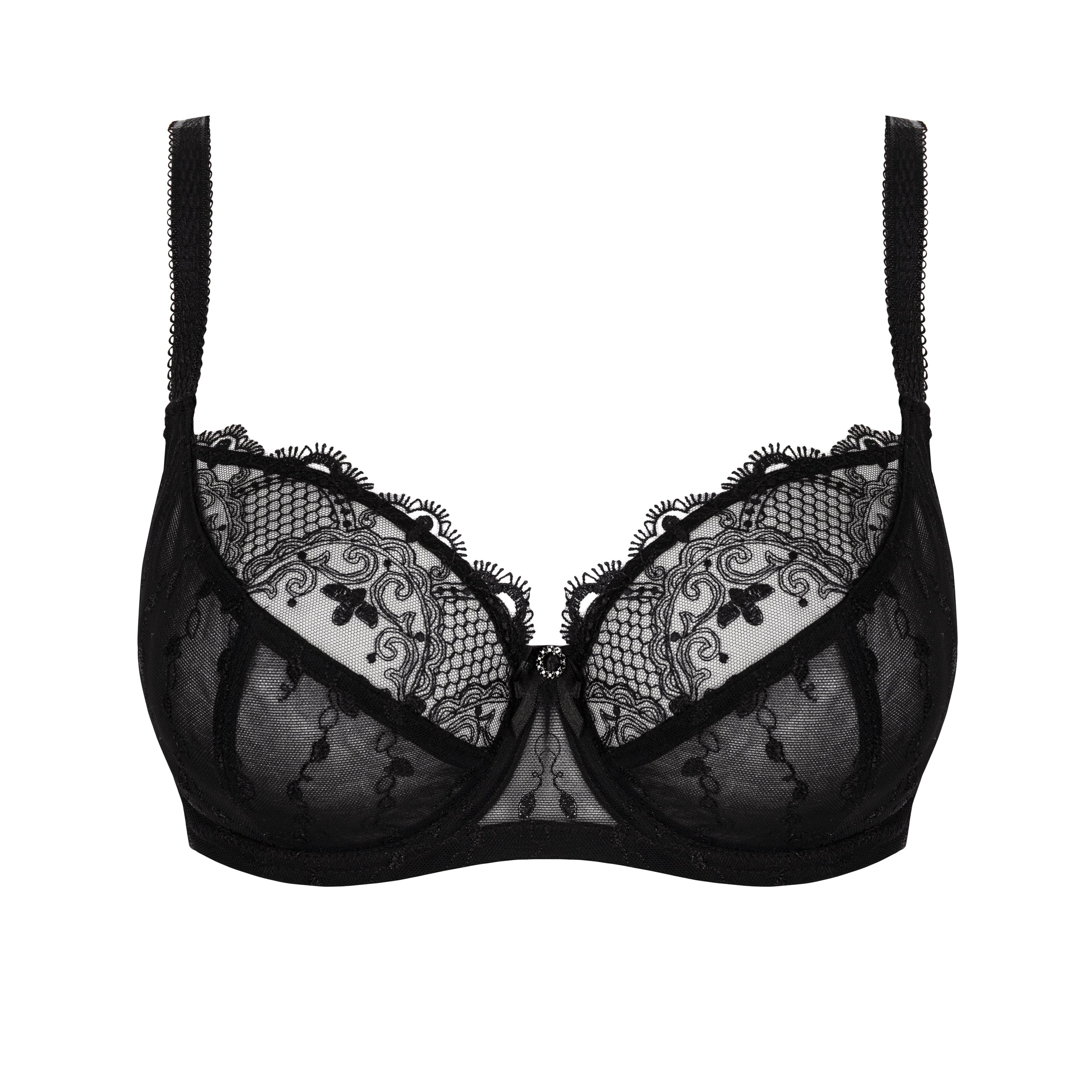 Lace Full Figure Bra Design