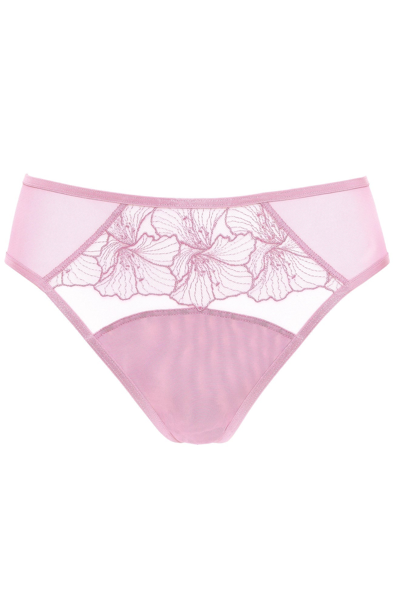 Comfort Fit Floral Embroidered Bikini Panty
