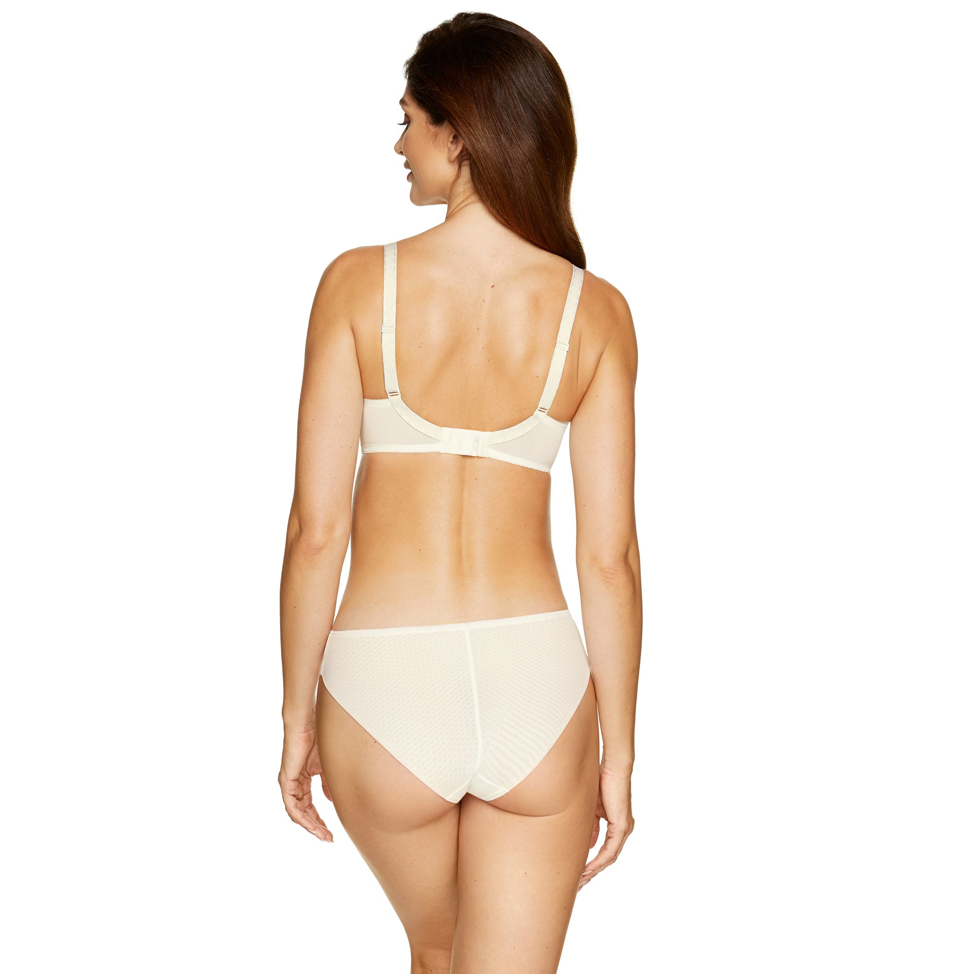 Semi-Sheer Mid-Rise Bikini Underwear