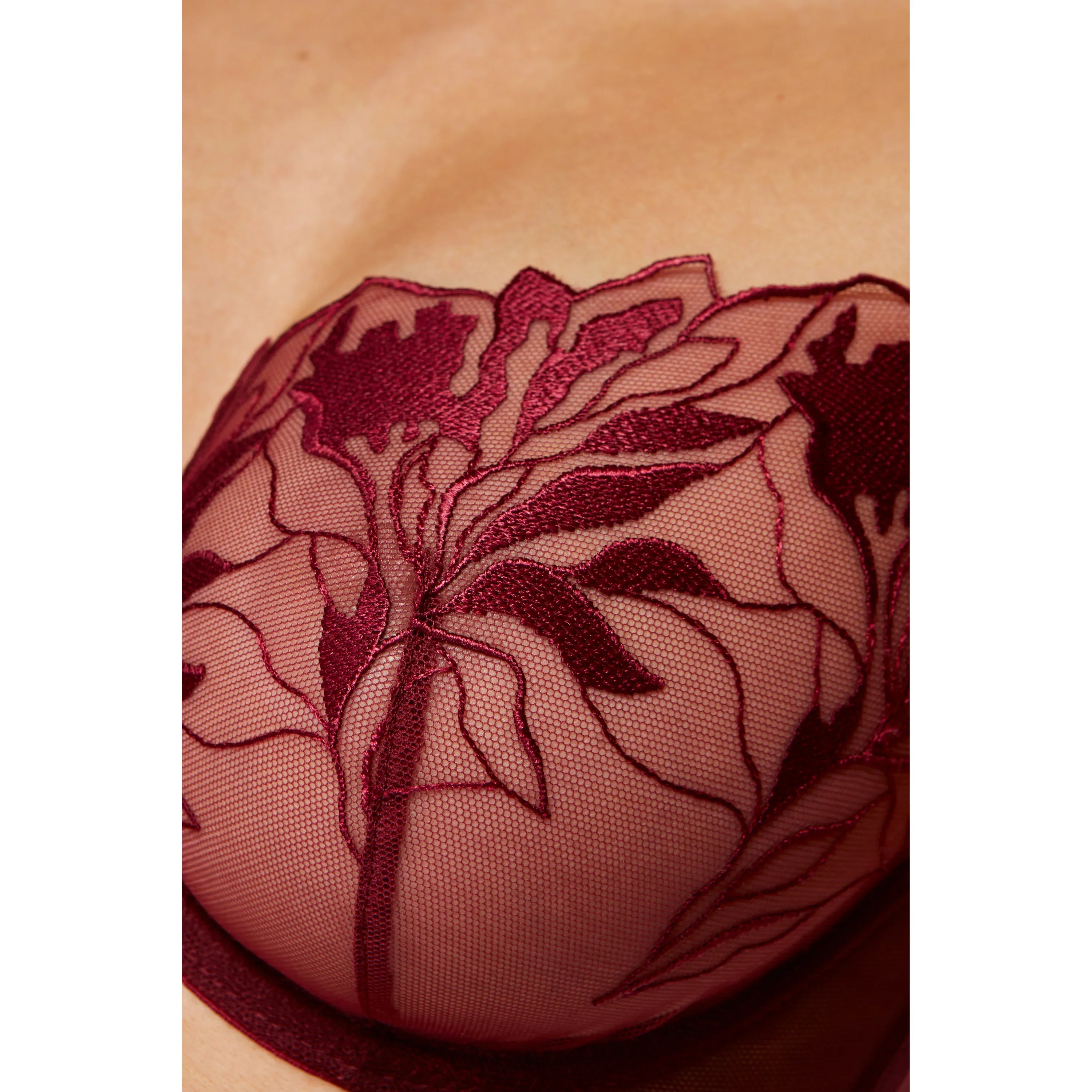 Transparent Demi Underwire Bra