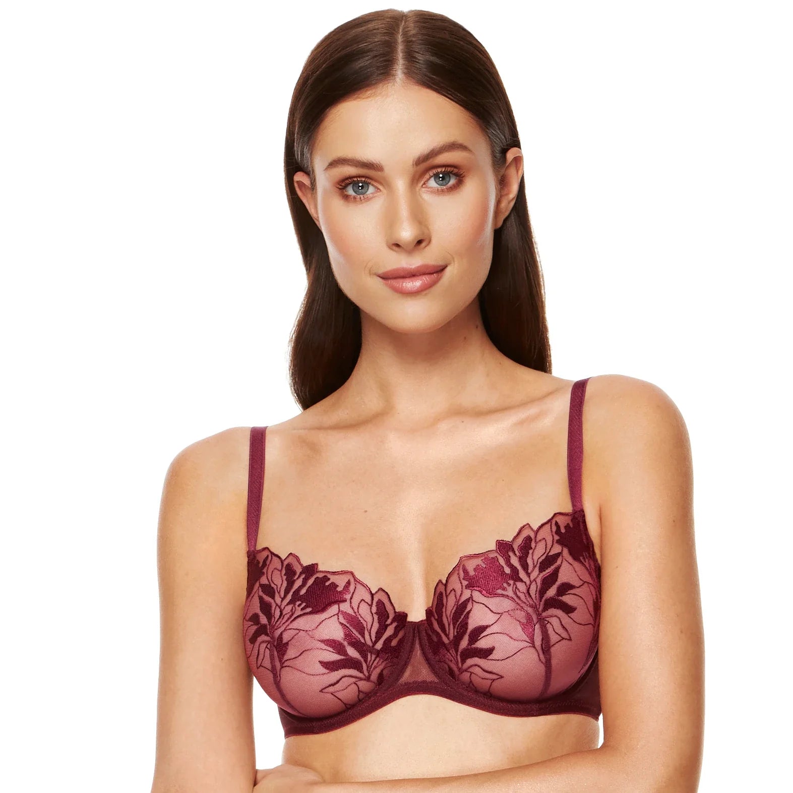 Transparent Demi Underwire Bra