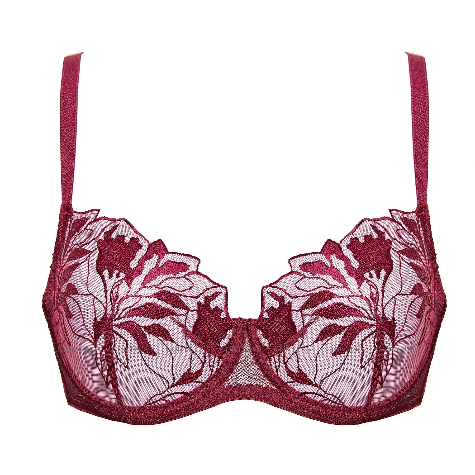 Transparent Demi Underwire Bra