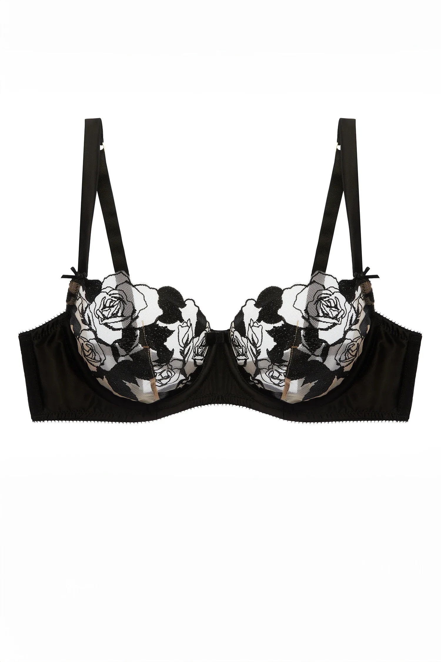 Underwire Lace Balconette Bra