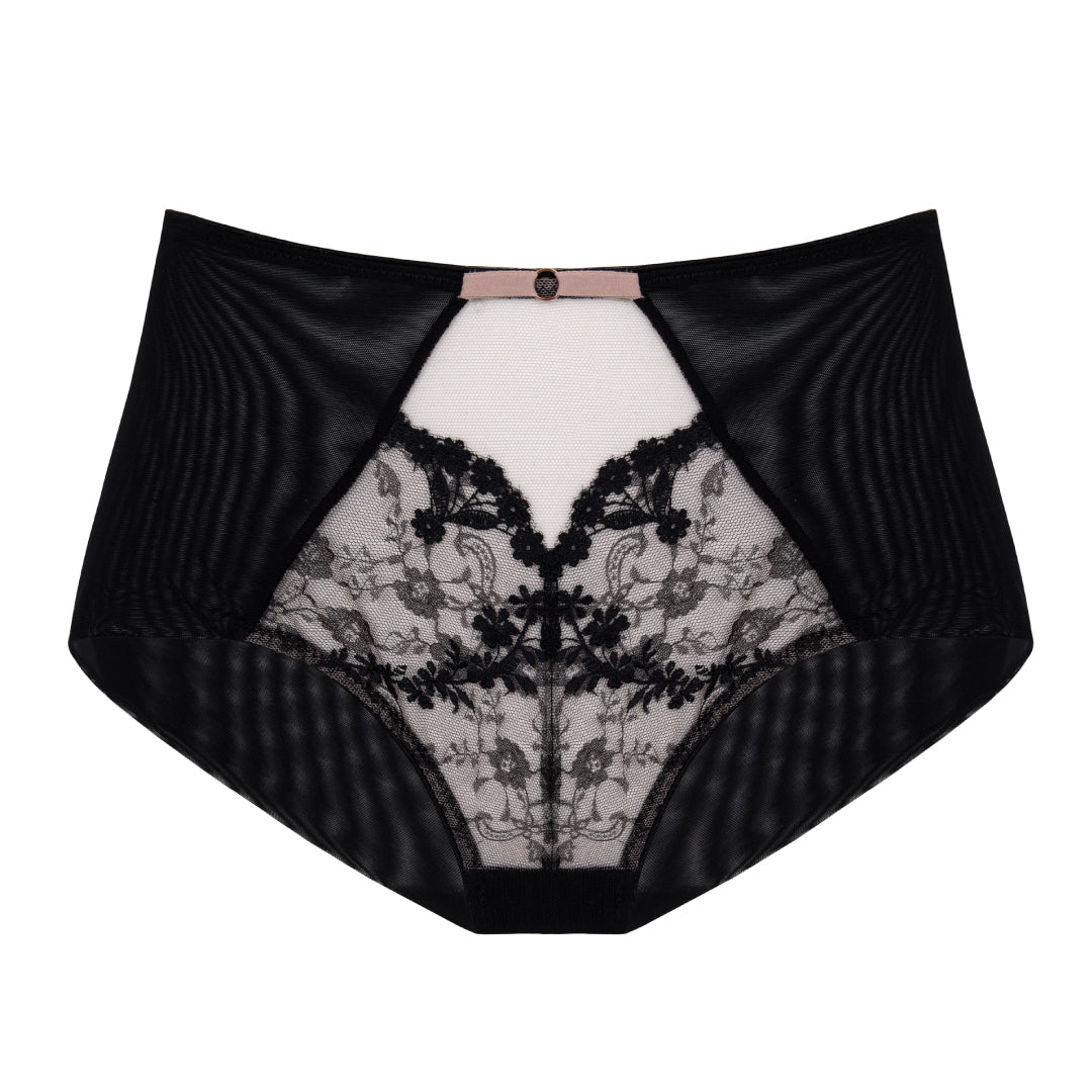 Lightweight Semi Sheer High-Waist Panty