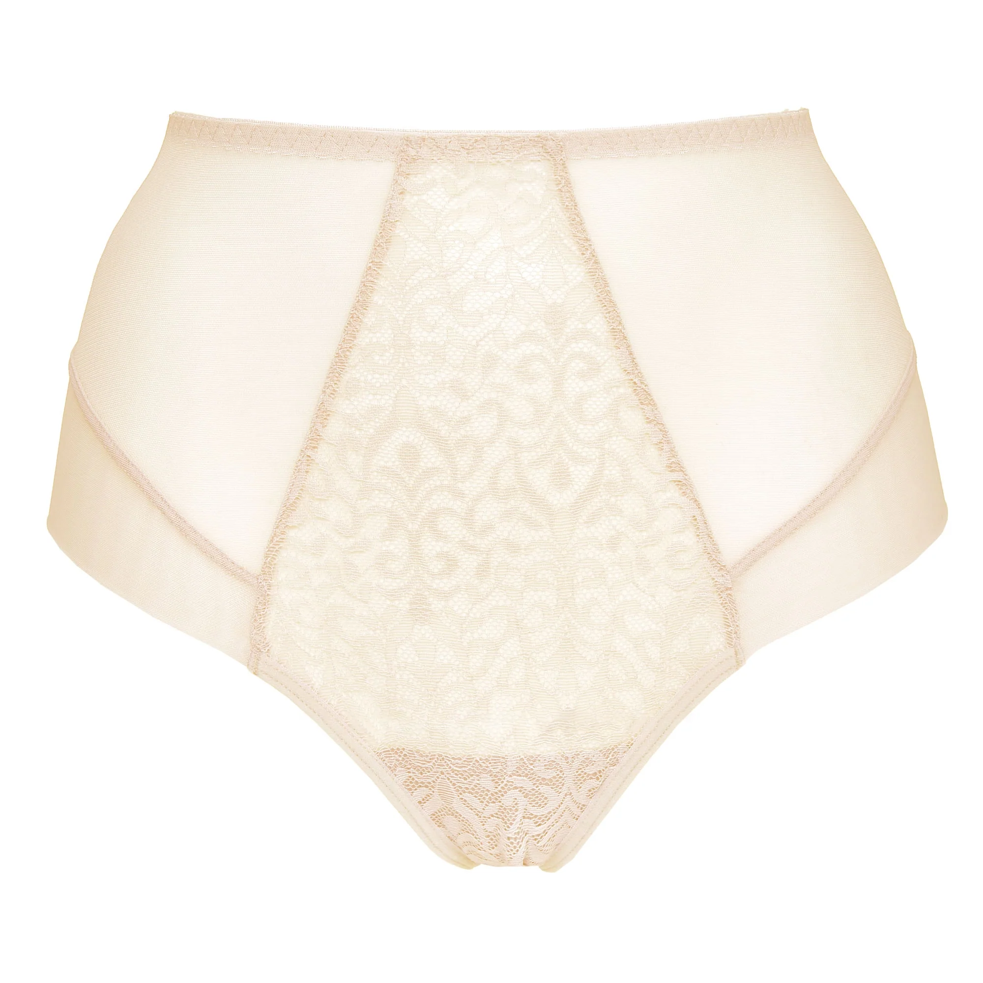 Lace High Waist Full Brief Panty