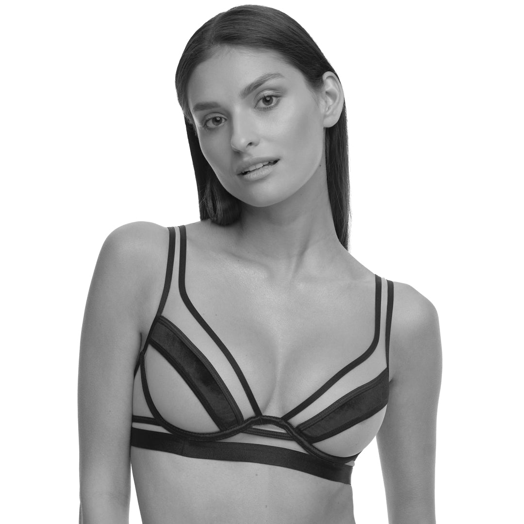 Soft Demi Cup Bra Kinga Lou Pink-3