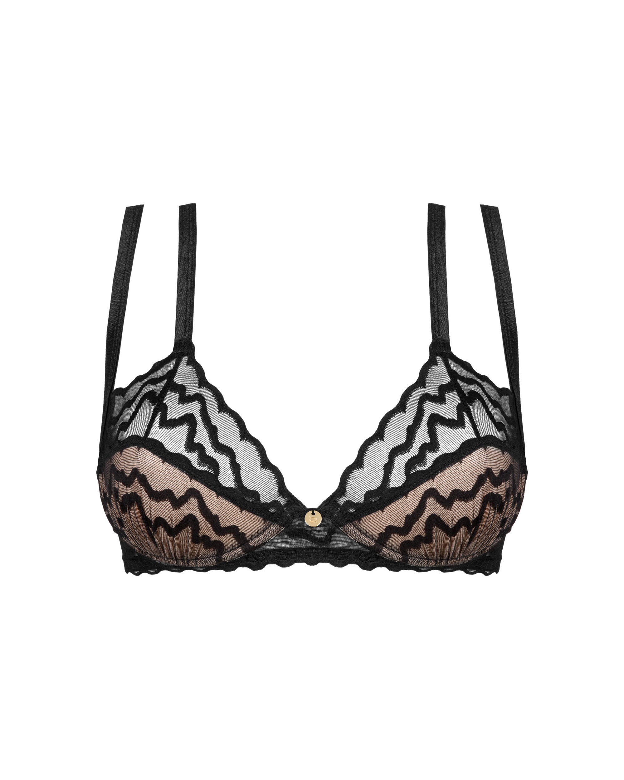 Sheer Demi Cup Underwire Bra Obsessive Arienna-2