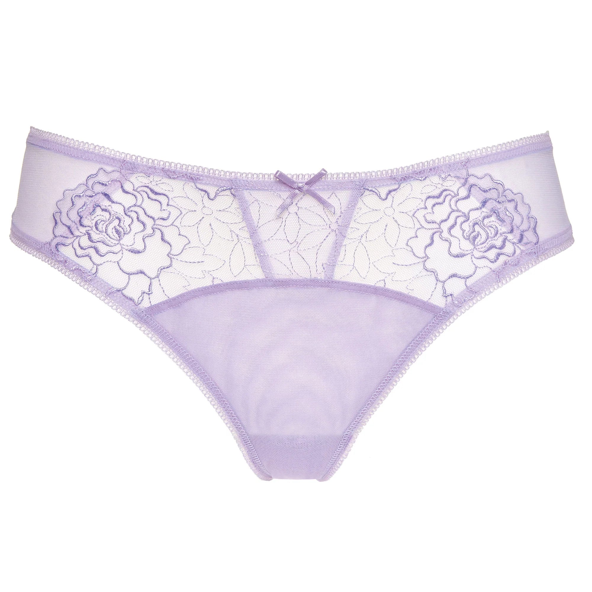 Breathable Semi-Sheer Bikini Panty