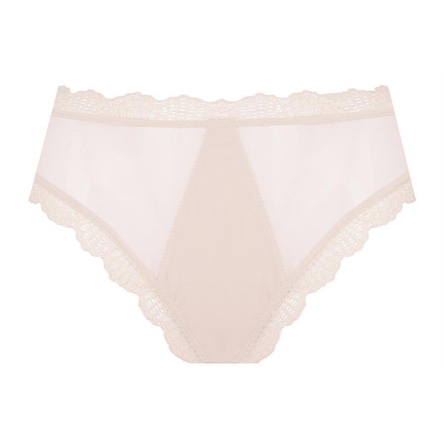 Sexy High-Cut Sheer Thong Panty