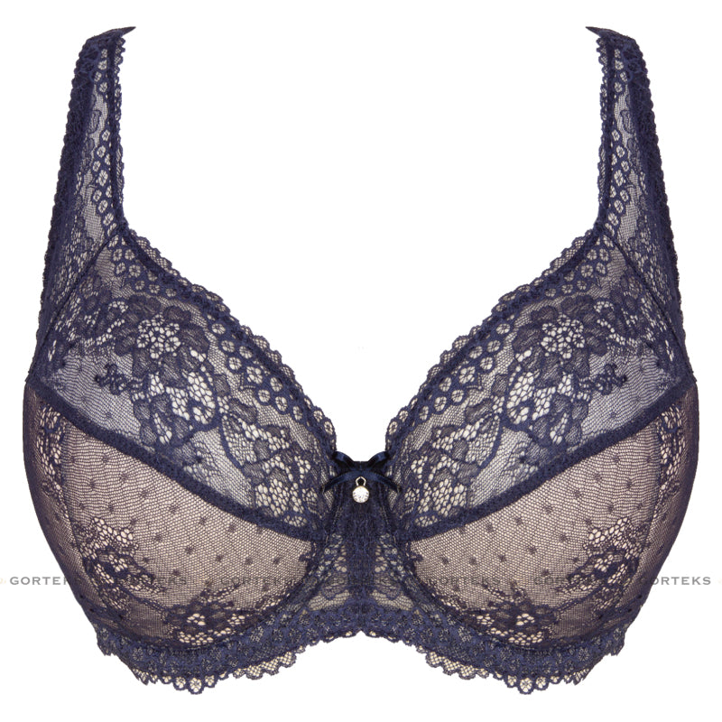 Semi-Sheer Half-Padded Bra