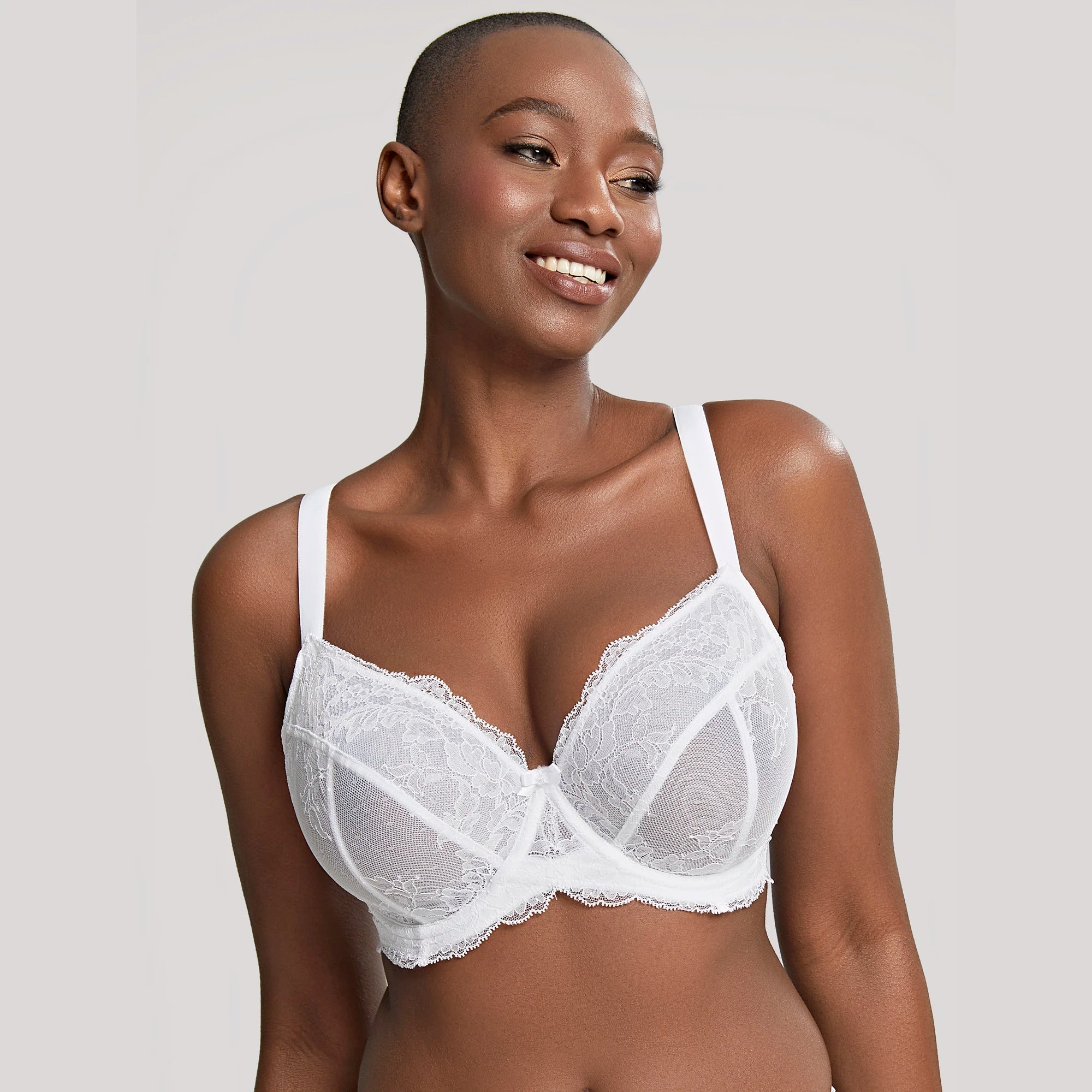 Luxe Sheer Lace Plunge Bra