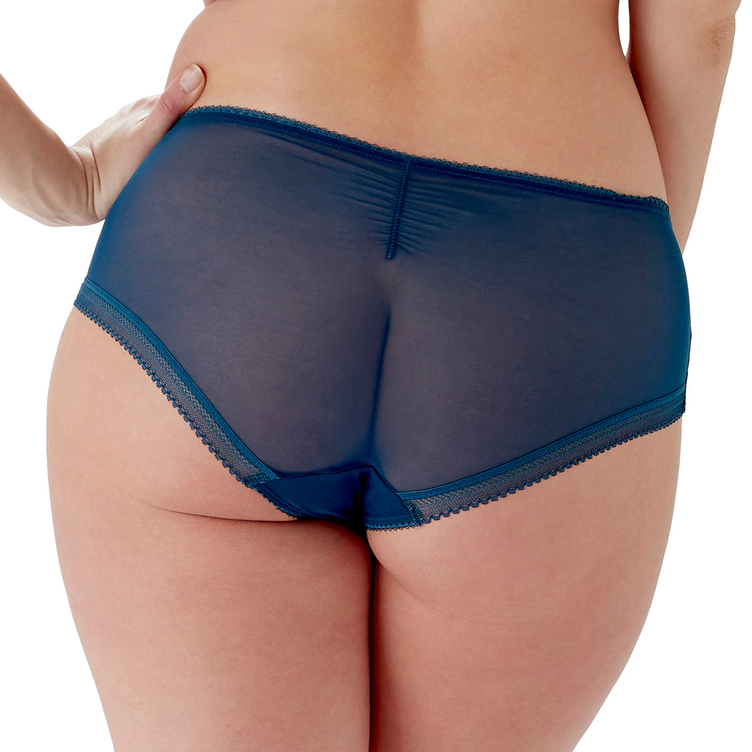 Chic Sheer Short Panty Soft Lining