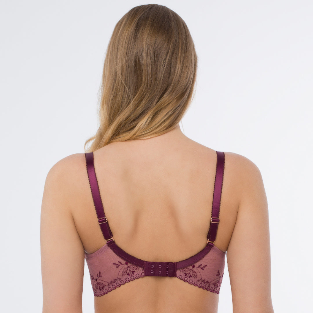 Delicate Embroidered Full Cup Bra