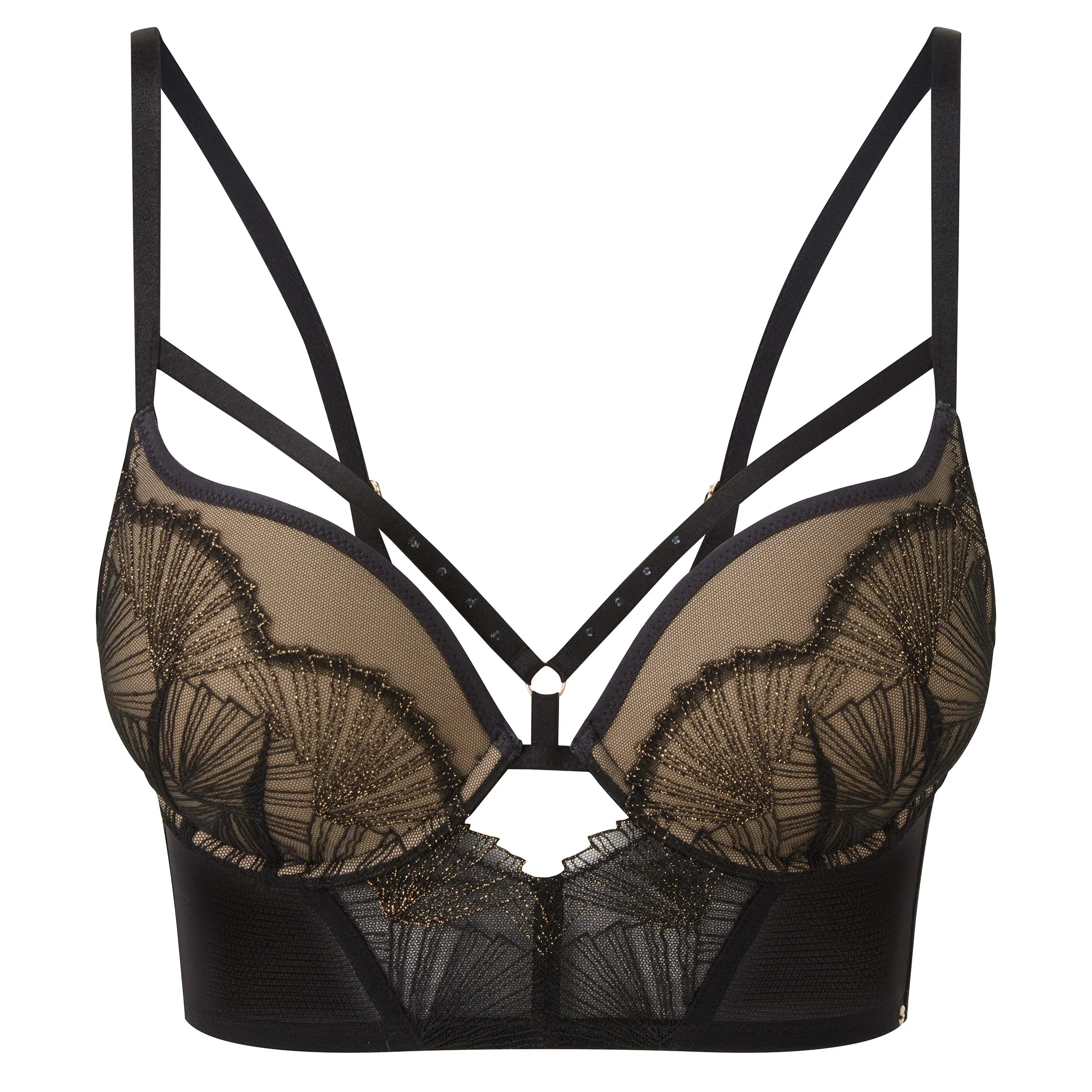Gossard VIP Captivate Longline Padded Plunge Bra
