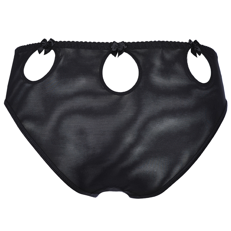 Delicate Sheer Peek A Boo Panty Everyday Wear