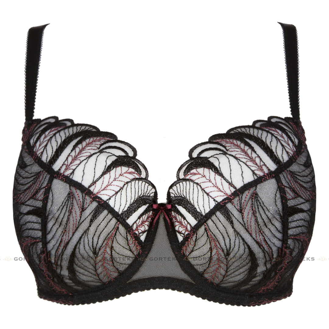Sheer Lace Full-Figure Bra