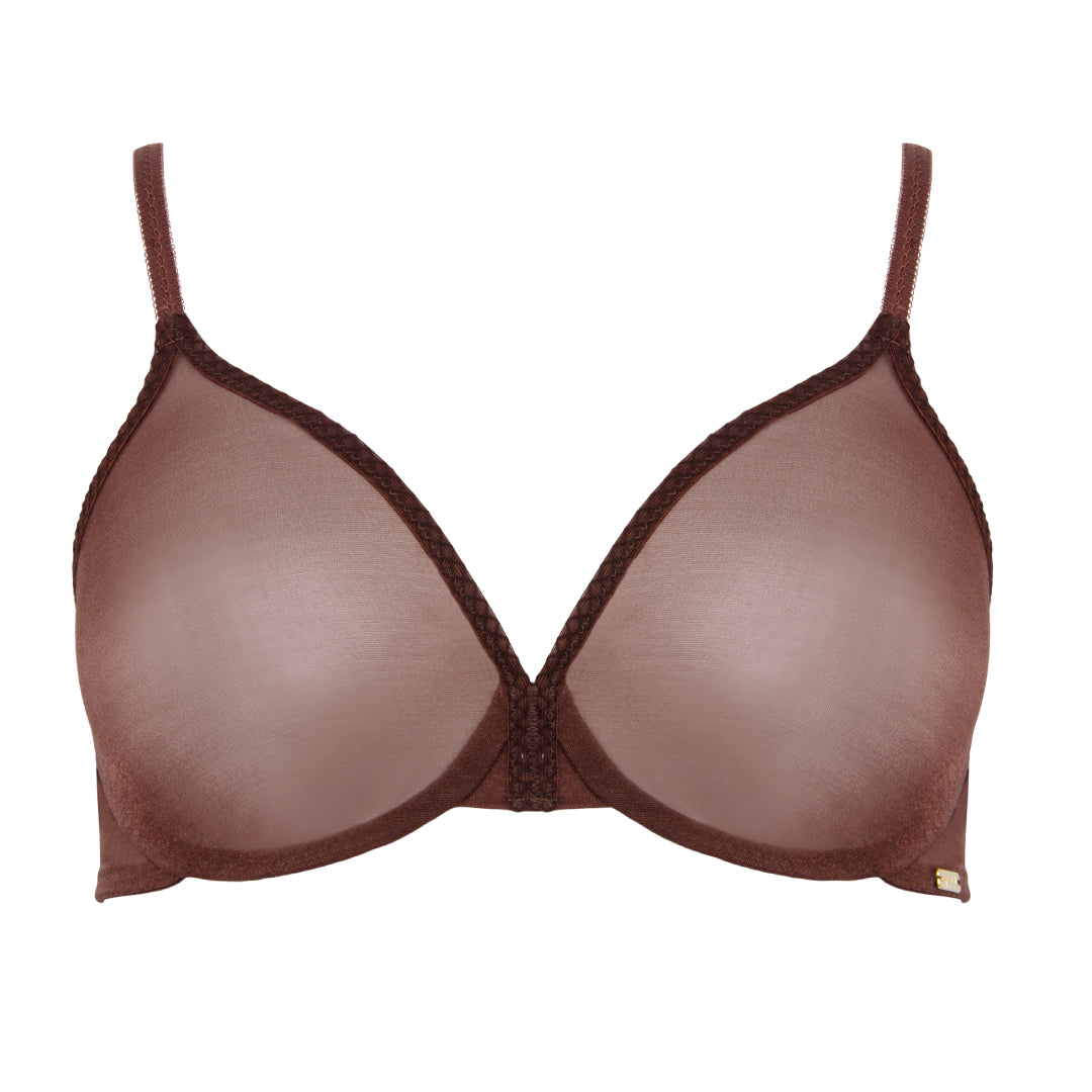 Elegant Sheer Molded Bra