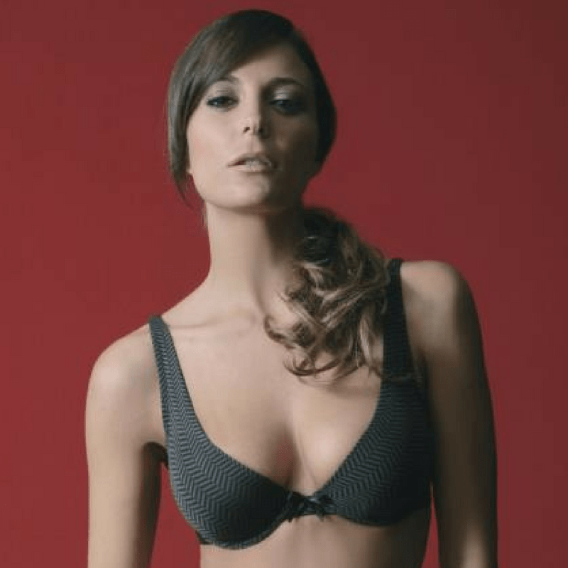 Deep-V Plunge Push-Up Bra