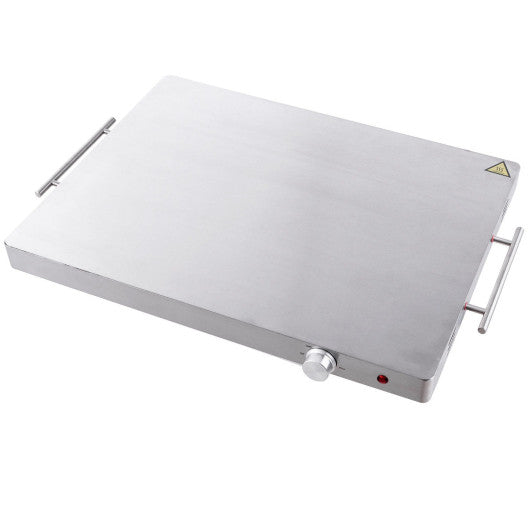 Stainless Steel Electric Warming Tray Food Dish Warmer