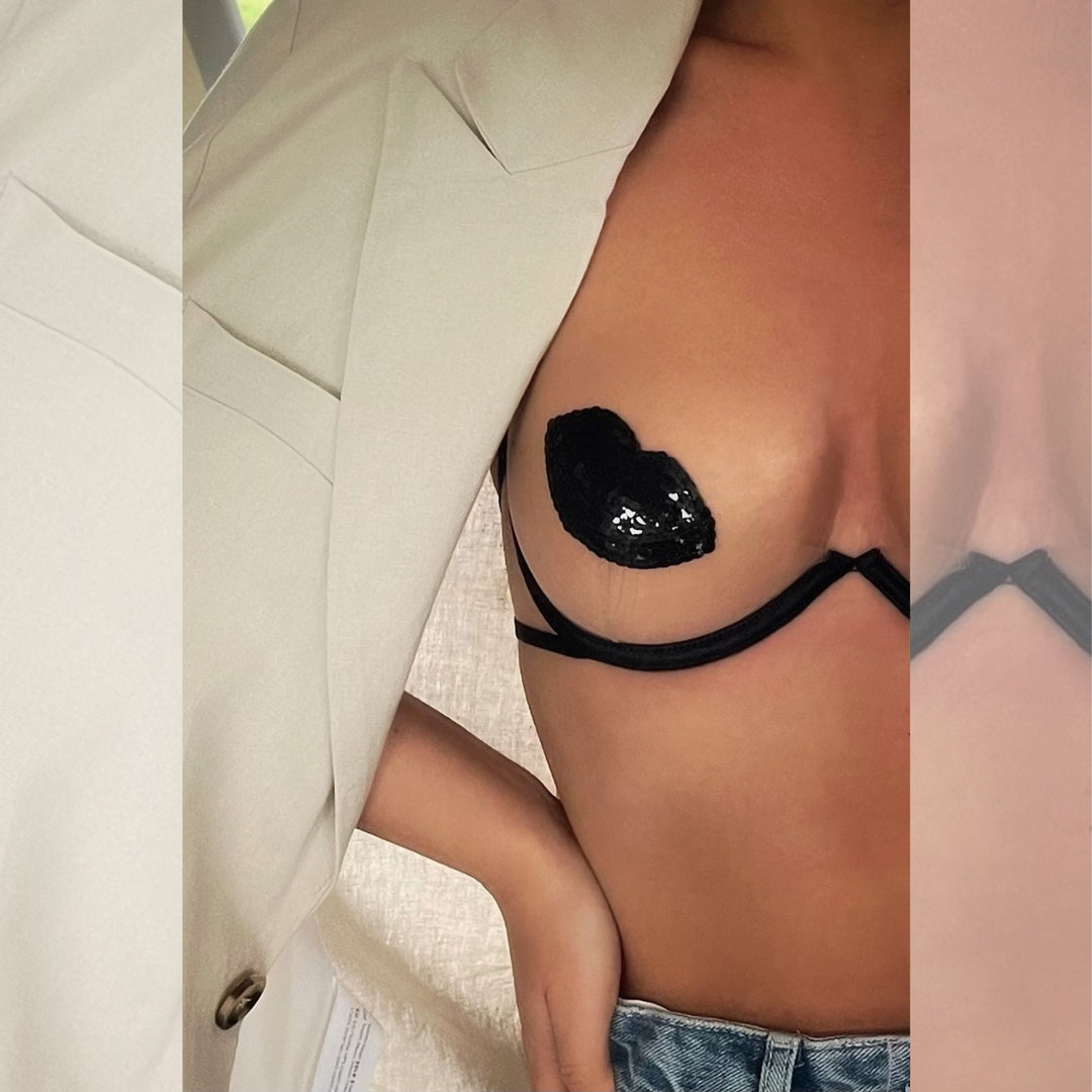 Invisible Mesh Demi Cup Bra