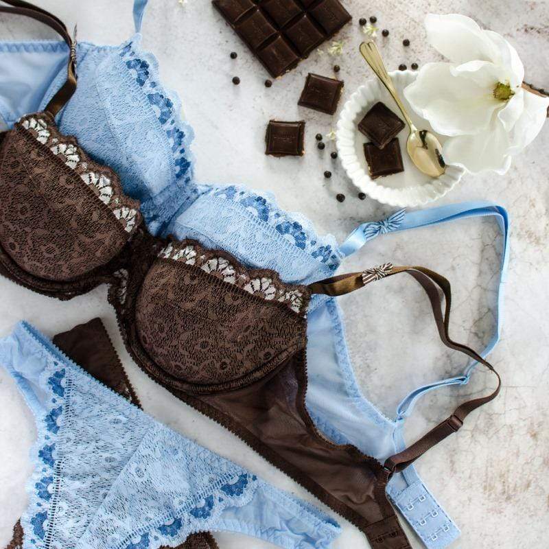 Sheer Lace Boyshort Panties with Soft Cotton Liner