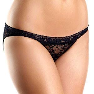 Sexy Low Rise Sheer Lace Bikini Panty