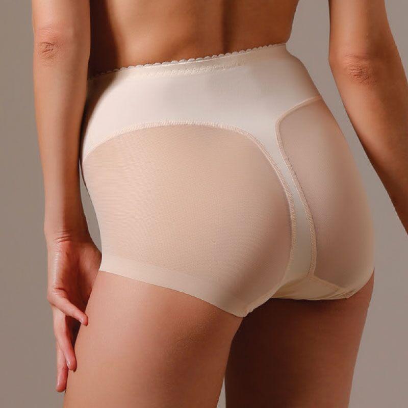 Seamless High Waist Shapewear Briefs Light Compression Support