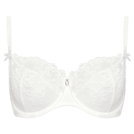 Elegant See-Through Lace Bra
