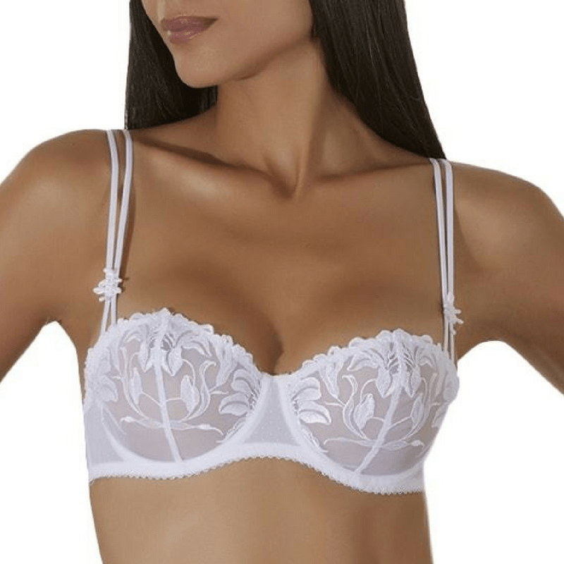 Luxe Sheer Half Cup Bra