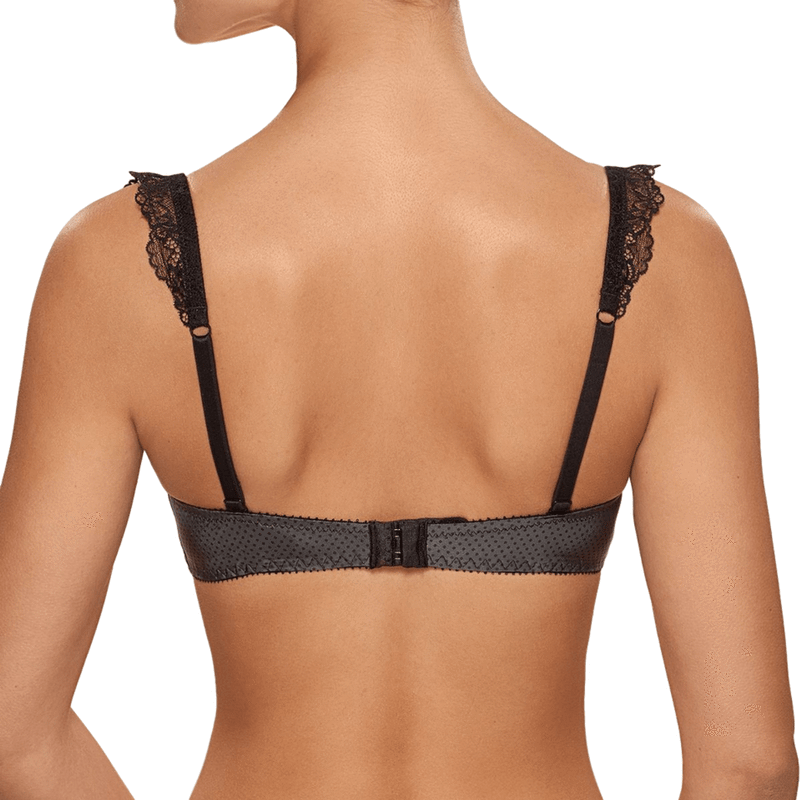 Intricate Sheer Lace Balconette Bra