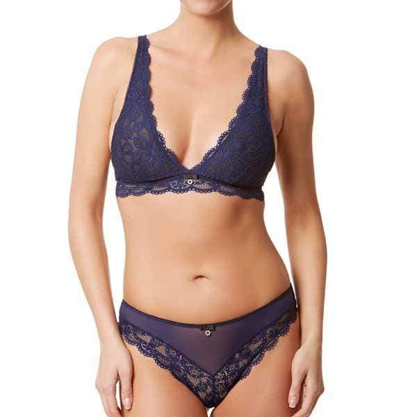 Sheer Lace Wire-Free Bralette-4