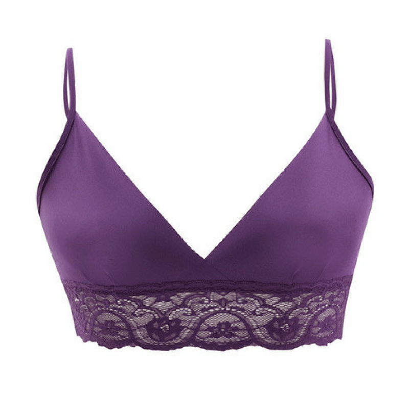 Comfortable Wireless Triangle Bra